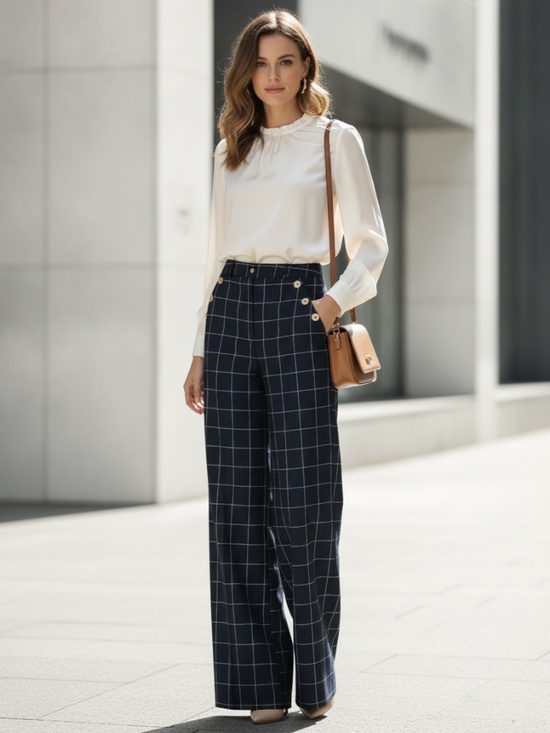 Tommy Hilfiger Pants - NWT Classy Tommy Hilfiger high waisted sailor pants 12